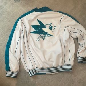Used Sharks Jacket. NHL brand